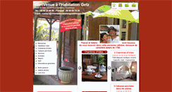 Desktop Screenshot of chambrescabanesguadeloupe.com